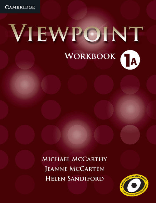Viewpoint Level 1 Workbook A (Paperback / softback) 9781107602786