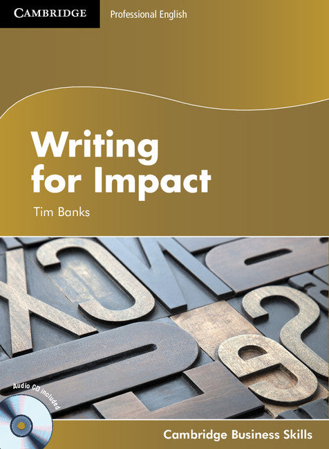 Writing for Impact Student's Book with Audio CD (Multiple-component retail product) 9781107603516