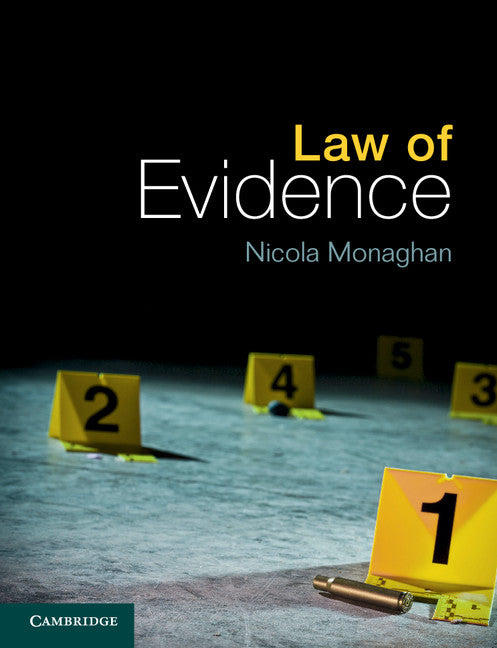 Law of Evidence (Paperback / softback) 9781107604612