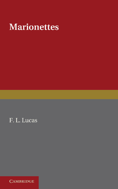 Marionettes (Paperback / softback) 9781107604988