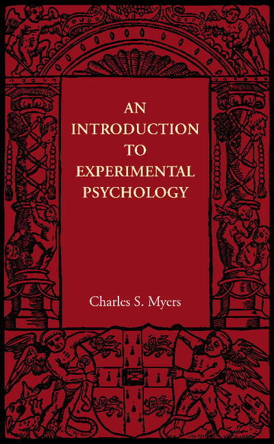 An Introduction to Experimental Psychology (Paperback / softback) 9781107605800