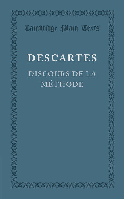 Discours de la méthode (Paperback / softback) 9781107614260