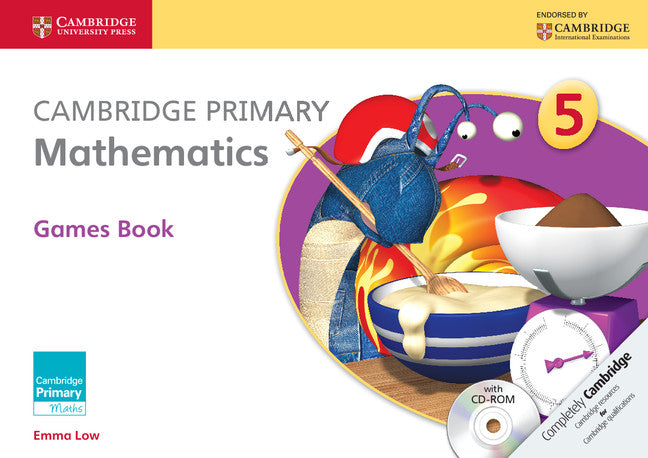 Cambridge Primary Mathematics Stage 5 Games book with CD-ROM (Multiple-component retail product, part(s) enclosed) 9781107614741