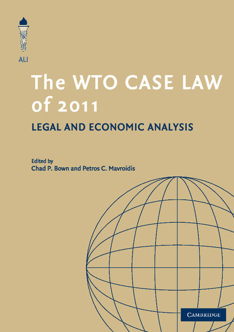 The WTO Case Law of 2011 (Paperback / softback) 9781107617223