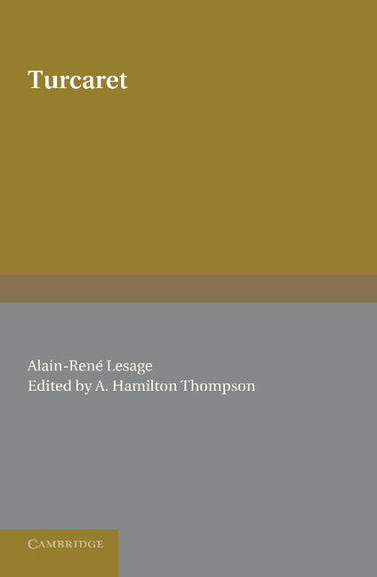 Turcaret (Paperback / softback) 9781107620070