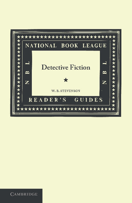 Detective Fiction (Paperback / softback) 9781107622210