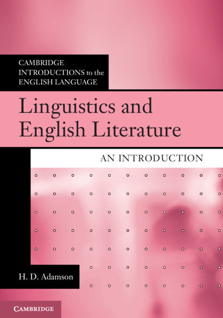 Linguistics and English Literature; An Introduction (Paperback / softback) 9781107623057