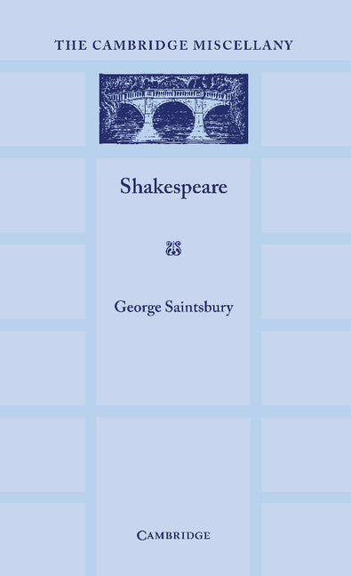Shakespeare; With an Appreciation by Helen Waddell (Paperback / softback) 9781107624290