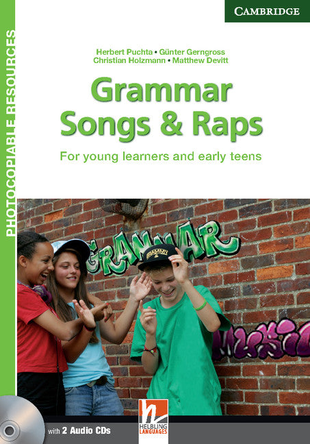 Grammar Songs and Raps Teacher's Book with Audio CDs (2); For Young Learners and Early Teens (Multiple-component retail product, part(s) enclosed) 9781107625181