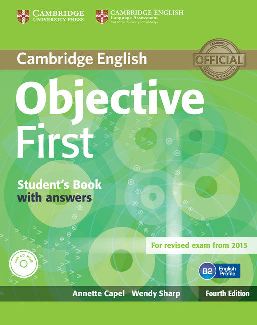 Objective First Student's Book with Answers with CD-ROM (Multiple-component retail product, part(s) enclosed) 9781107628304