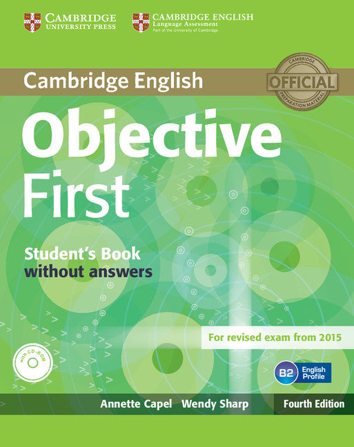 Objective First Student's Book without Answers with CD-ROM (Multiple-component retail product, part(s) enclosed) 9781107628342