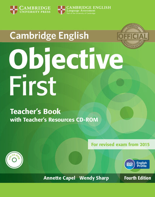 Objective First Teacher's Book with Teacher's Resources CD-ROM (Multiple-component retail product, part(s) enclosed) 9781107628359