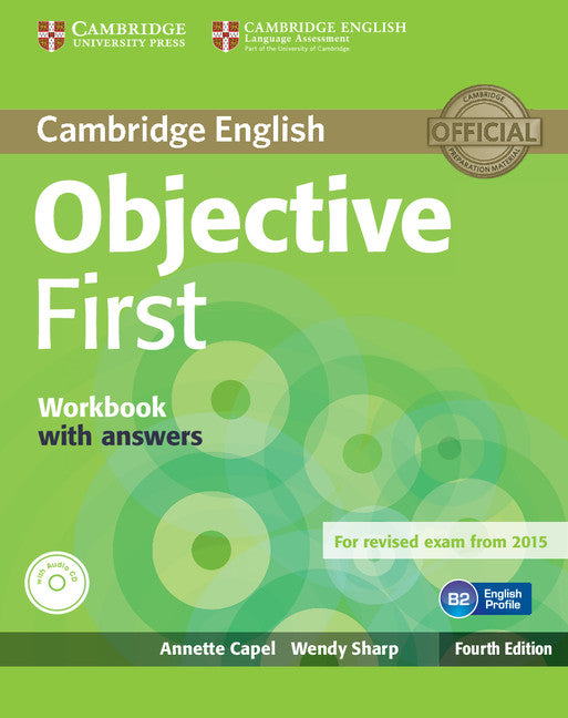 Objective First Workbook with Answers with Audio CD (Multiple-component retail product, part(s) enclosed) 9781107628458