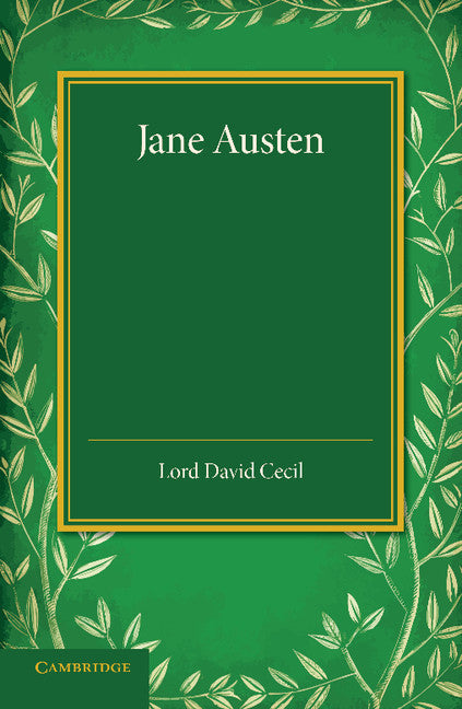 Jane Austen (Paperback / softback) 9781107635418
