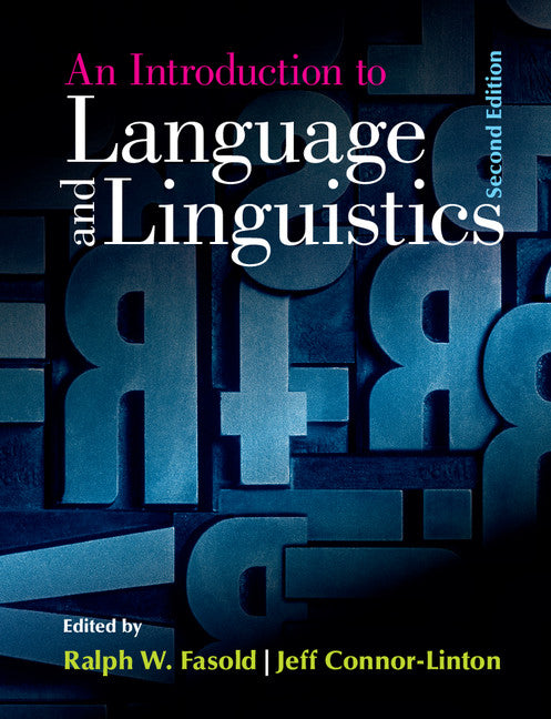An Introduction to Language and Linguistics (Paperback / softback) 9781107637993