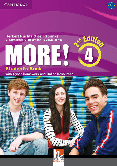 More! Level 4 Student's Book with Cyber Homework and Online Resources (Multiple-component retail product) 9781107640511