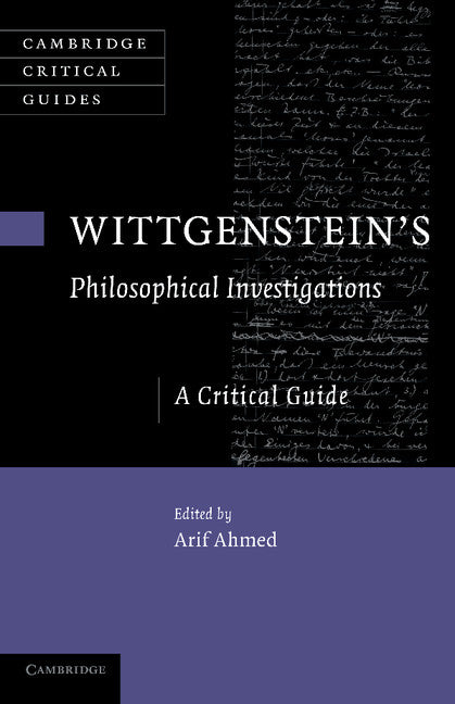 Wittgenstein's Philosophical Investigations; A Critical Guide (Paperback / softback) 9781107641754