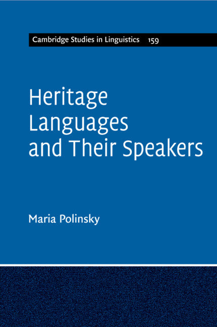Heritage Languages and their Speakers (Paperback / softback) 9781107642966