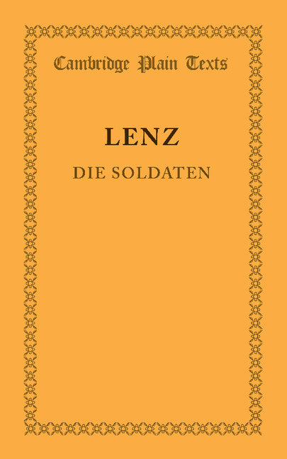 Die Soldaten (Paperback / softback) 9781107643062