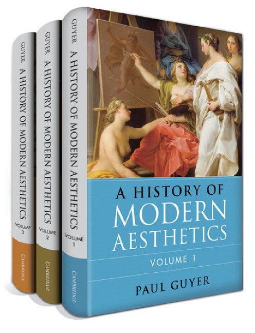 A History of Modern Aesthetics 3 Volume Set (Multiple-component retail product) 9781107643222