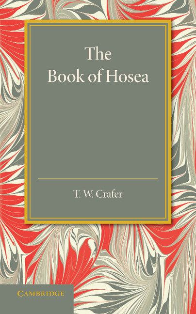 The Book of Hosea (Paperback / softback) 9781107647664