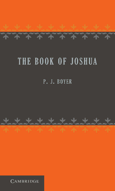 The Book of Joshua (Paperback / softback) 9781107650954