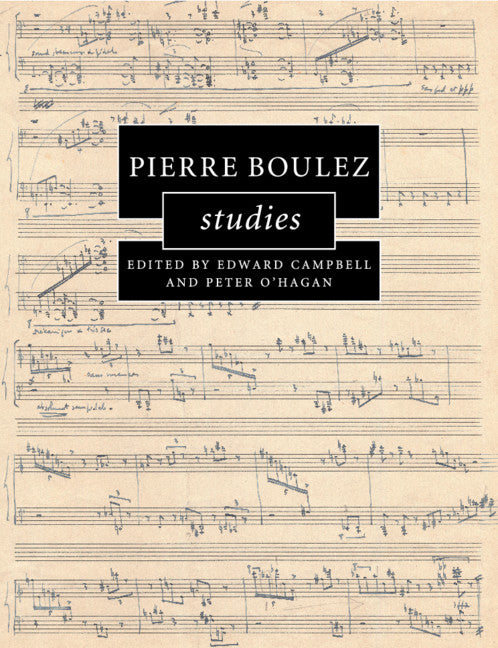 Pierre Boulez Studies (Paperback / softback) 9781107653177