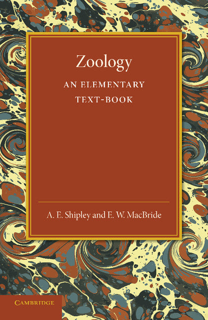 Zoology; An Elementary Text-Book (Paperback / softback) 9781107655508