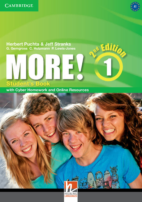 More! Level 1 Student's Book with Cyber Homework and Online Resources (Multiple-component retail product) 9781107656451