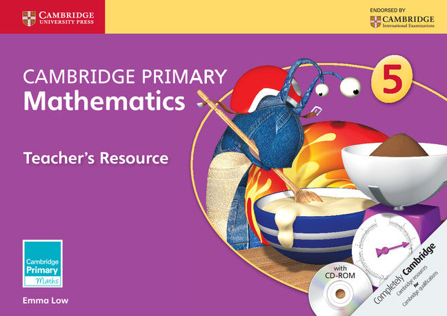 Cambridge Primary Mathematics Stage 5 Teacher's Resource with CD-ROM (Multiple-component retail product, part(s) enclosed) 9781107658547