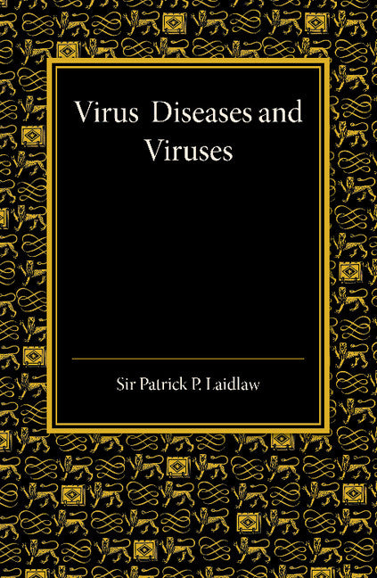 Virus Diseases and Viruses (Paperback / softback) 9781107659568