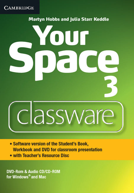 Your Space Level 3 Classware DVD-ROM with Teacher's Resource Disc (Multiple-component retail product) 9781107660748