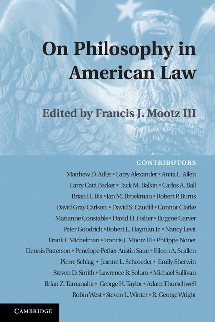 On Philosophy in American Law (Paperback / softback) 9781107661240