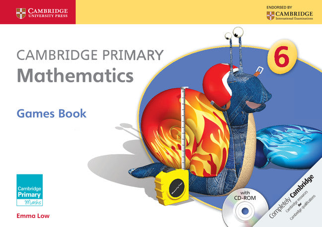 Cambridge Primary Mathematics Stage 6 Games Book with CD-ROM (Multiple-component retail product, part(s) enclosed) 9781107667815