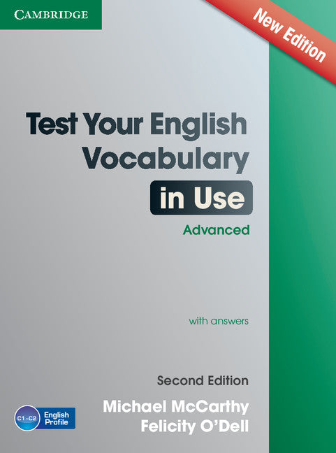 Test Your English Vocabulary in Use Advanced with Answers (Paperback / softback) 9781107670327