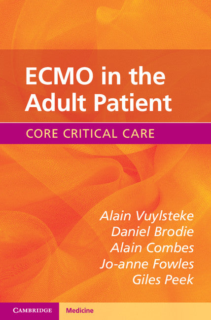 ECMO in the Adult Patient (Paperback / softback) 9781107681248