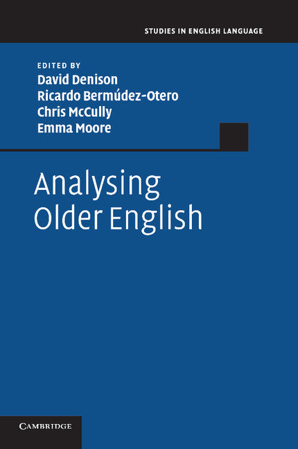 Analysing Older English (Paperback / softback) 9781107681415