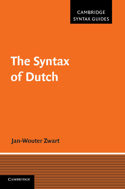 The Syntax of Dutch (Paperback / softback) 9781107682337