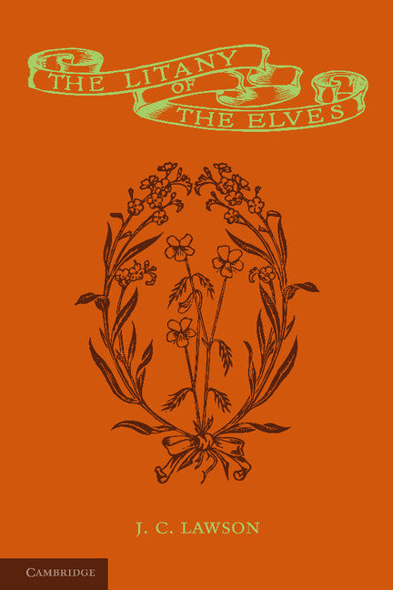 The Litany of the Elves (Paperback / softback) 9781107683976