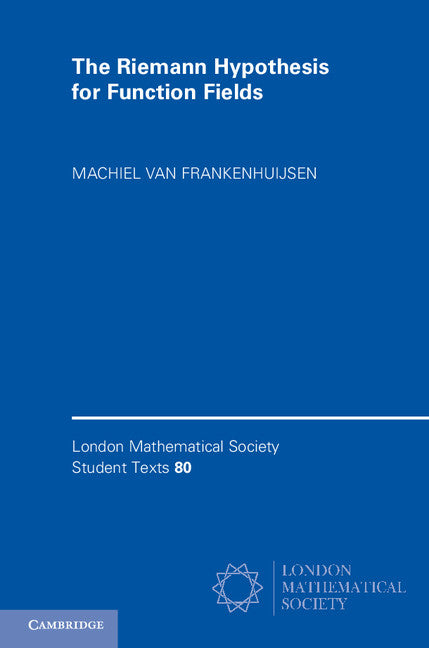 The Riemann Hypothesis for Function Fields; Frobenius Flow and Shift Operators (Paperback / softback) 9781107685314