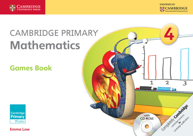 Cambridge Primary Mathematics Stage 4 Games Book with CD-ROM (Multiple-component retail product, part(s) enclosed) 9781107685420