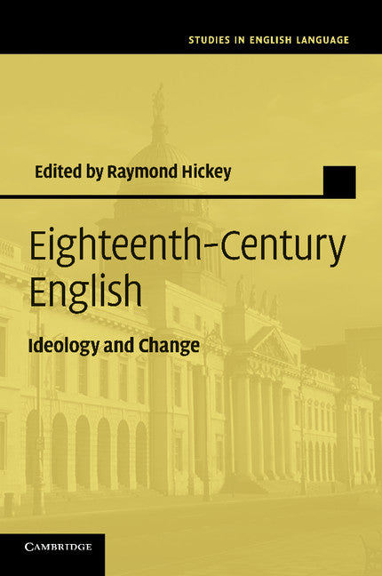 Eighteenth-Century English; Ideology and Change (Paperback / softback) 9781107686090