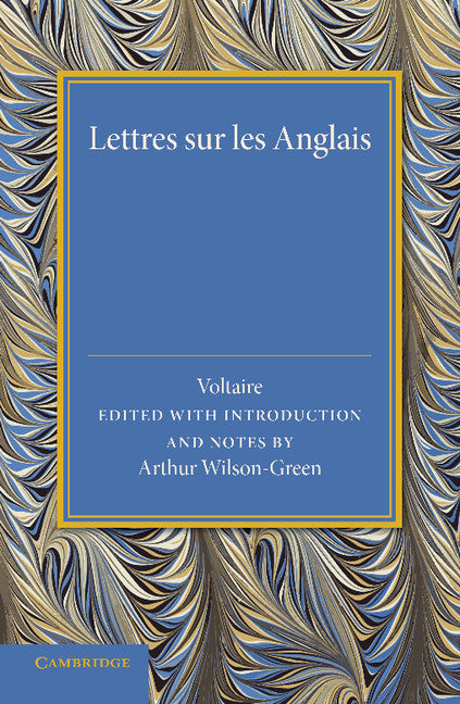 Lettres sur les Anglais (Paperback / softback) 9781107687080