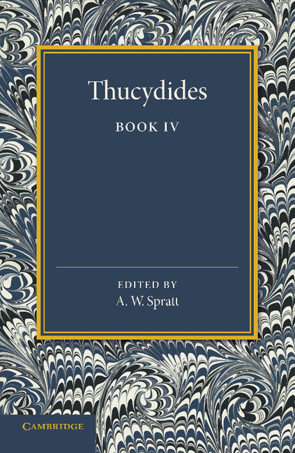 Thucydides Book IV (Paperback / softback) 9781107693371