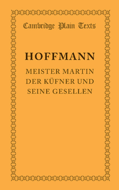 Meister Martin der küfner und seine Gesellen (Paperback / softback) 9781107696716