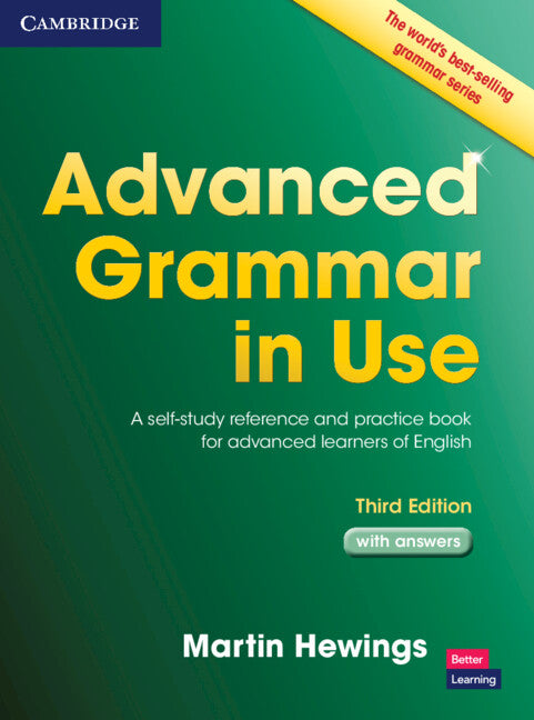 Advanced Grammar in Use with Answers; A Self-Study Reference and Practice Book for Advanced Learners of English (Paperback) 9781107697386