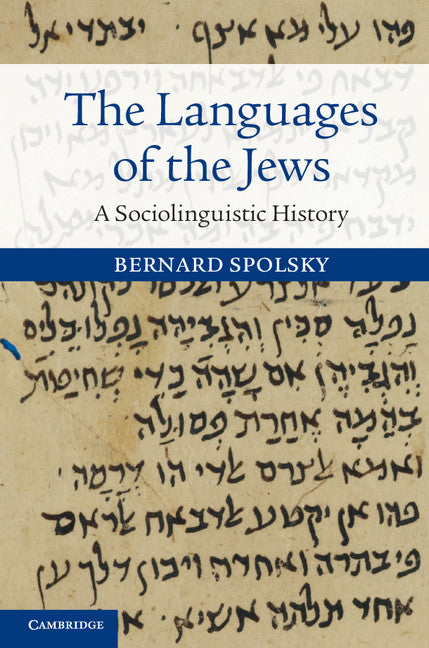 The Languages of the Jews; A Sociolinguistic History (Paperback / softback) 9781107699953