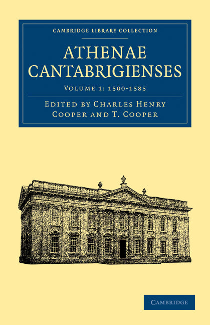 Athenae Cantabrigienses 3 Volume Paperback Set (Multiple-component retail product) 9781108000352