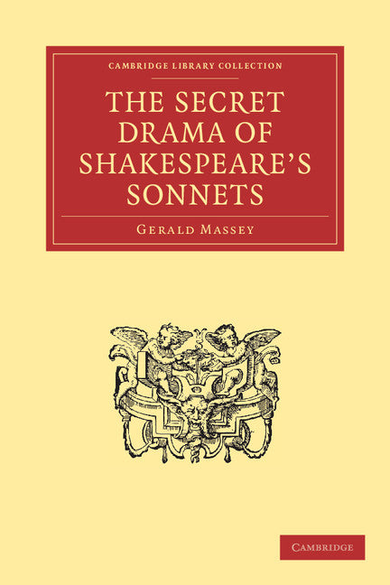 The Secret Drama of Shakespeare's Sonnets (Paperback / softback) 9781108000901