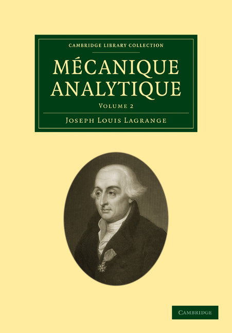 Mécanique Analytique (Paperback / softback) 9781108001762